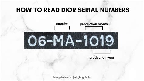 how to read dior bag code|dior purse codes.